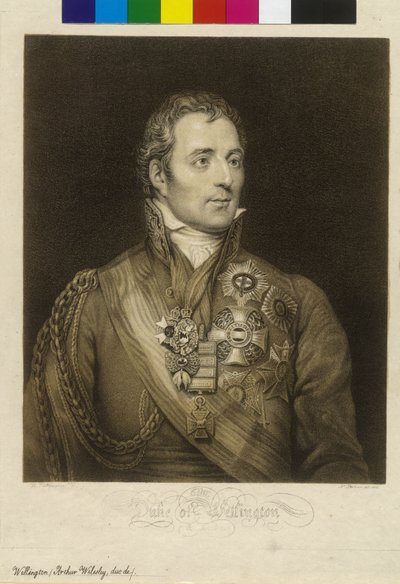 Wellington Dükü Arthur Wellesley (baskı) by Unknown artist
