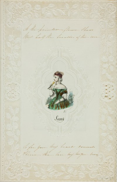 Boyalı Çiçeğin Gösterdiği Gibi (Sevgililer Günü) by Unknown artist