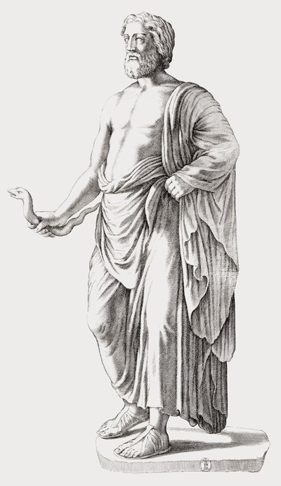 Asklepios. Vesika. by Unknown artist