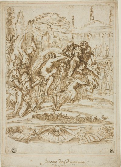 Bacchanal Sahne by Unknown artist