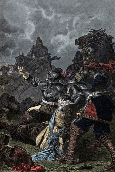 Lutzen Savaşı by Unknown artist