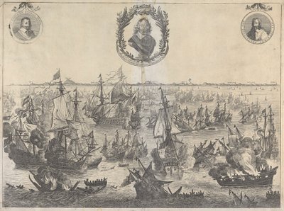 Scheveningen Muharebesi, 31 Temmuz 1653 by Unknown artist