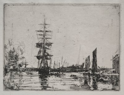 Anchor'daki Tekneler by Unknown artist