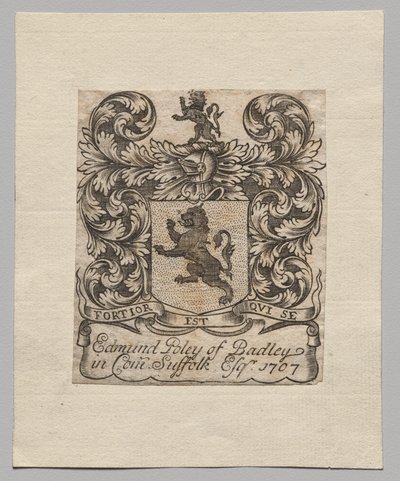 Kitapçık: Badleyli Edmund Poley by Unknown artist