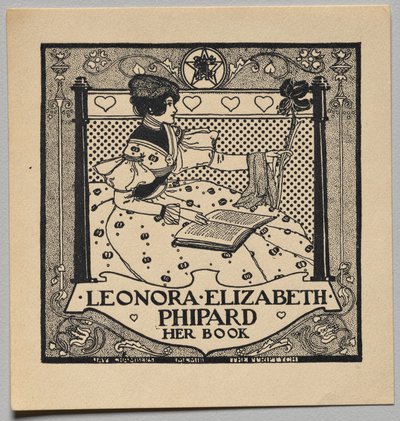 Kitap plakası: Leonora Elizabeth Phipard by Unknown artist