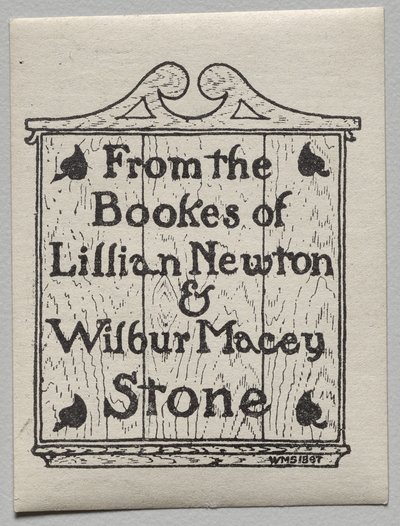 Kitapçık: Lillian Newton ve Wilbur Macey Stone by Unknown artist