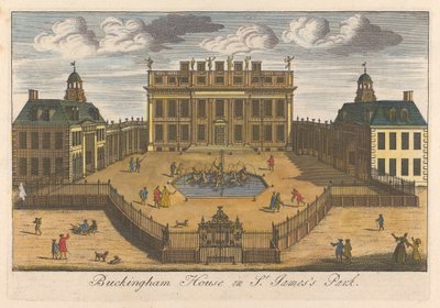 St. James's Park'taki Buckingham Evi by Unknown artist