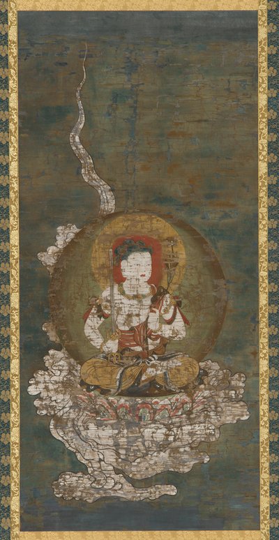 Budist tanrısı: Gokei Monju (<em> Manjushri </em>) by Unknown artist