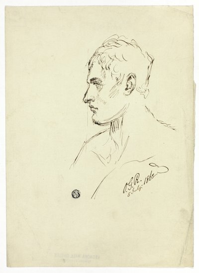 Profildeki Genç Adam Büstü by Unknown artist