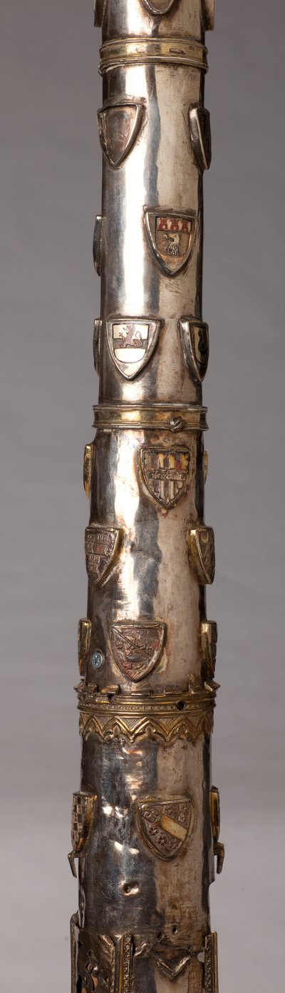 Şamdan (?), gümüşçülük, detay by Unknown artist