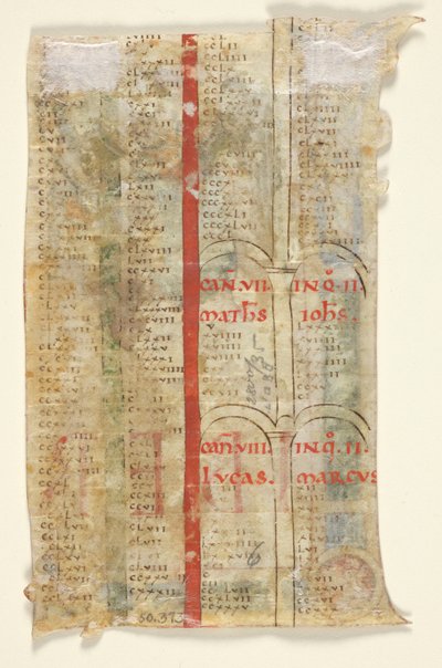 Canon Tabloları (arka) by Unknown artist