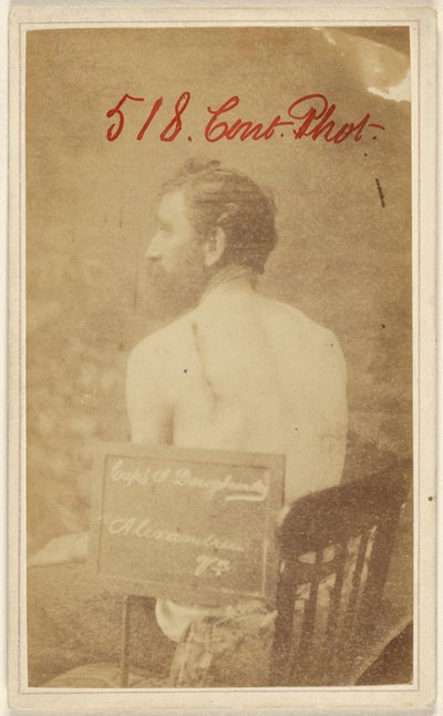 [Yüzbaşı (---illeg.) Dougherty, Alexandria, Va., İç Savaş kurbanı] by Unknown artist
