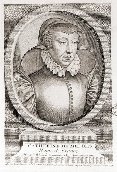 Catherine de Medici (1519 - 1589). by Unknown artist