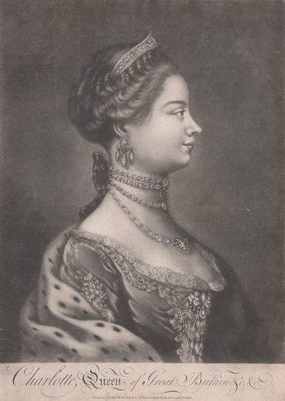 Charlotte, Büyük Britanya Kraliçesi by Unknown artist