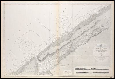 Nova Scotia, Bay of Fundy, Gullivers Hole to St Croix Bay Haritası, ilk yayın tarihi 10 Şubat 1858 by Unknown artist