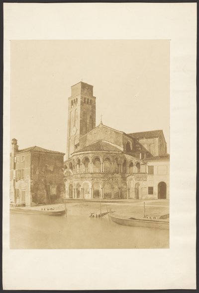 [Church and Campanile on Water