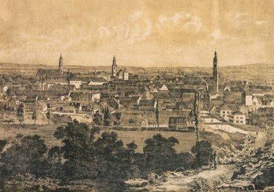 Erlangen Şehri, Bavyera, Almanya by Unknown artist