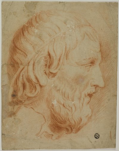 Sakallı Adamın Klasik Profili by Unknown artist