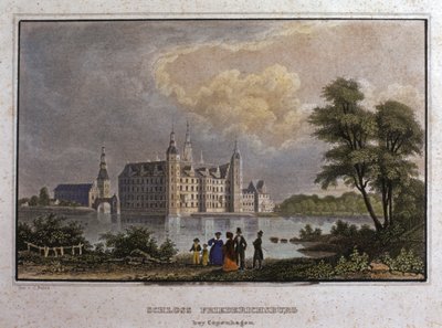 Kopenhag: Fredericksburg Kalesi by Unknown artist