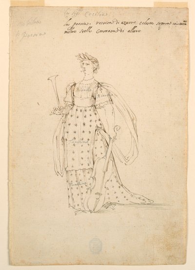 Kostüm Tasarımı: Bir Bale İçin Şiir by Unknown artist