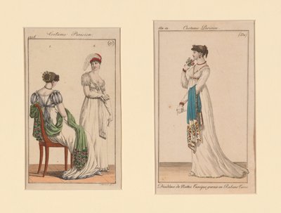 Journal des Dames et Des Modes ve Costume Parisien