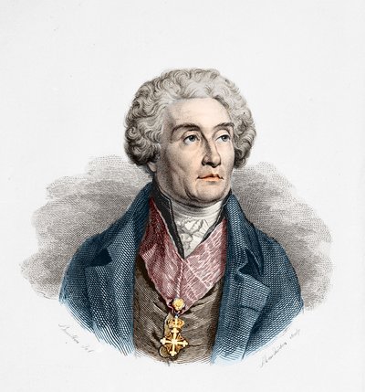 Kont Joseph de Maistre (1753-1821), Fransız politikacı, yazar ve filozof. by Unknown artist
