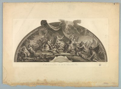 Versay Sarayı'nda Lebrun ve Mignard tarafından süslemeler by Unknown artist