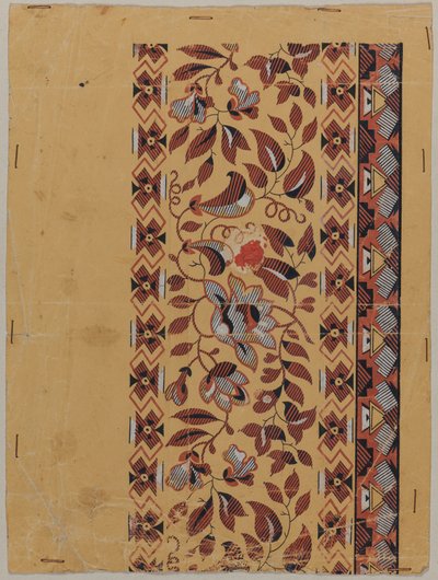 Tasarım Çizimi, 19. yüzyıl başı by Unknown artist