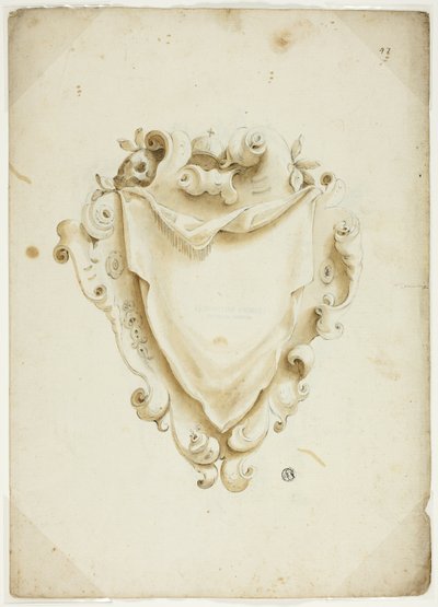 Rozet için Tasarım, Küre ile by Unknown artist
