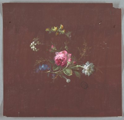 Duvar Kağıdı ve Tekstil Tasarımı: Çiçekler by Unknown artist