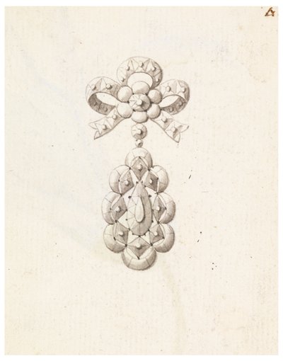 Broş için Tasarım by Unknown artist