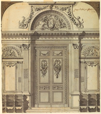 Kilise Duvarı Girişi için Tasarım by Unknown artist