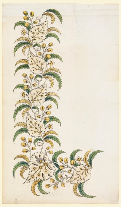 Basılı Dikey Kenarlık Tasarımı by Unknown artist