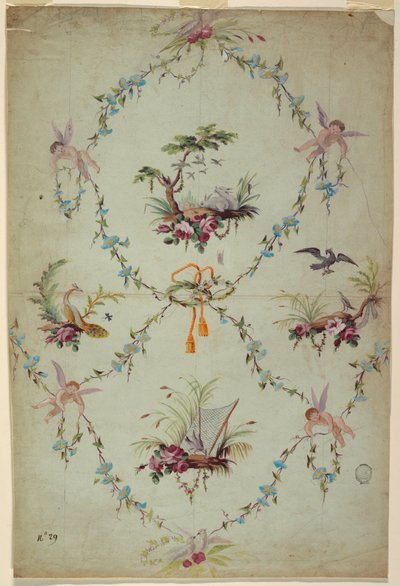İpek Brokar için Tasarım by Unknown artist