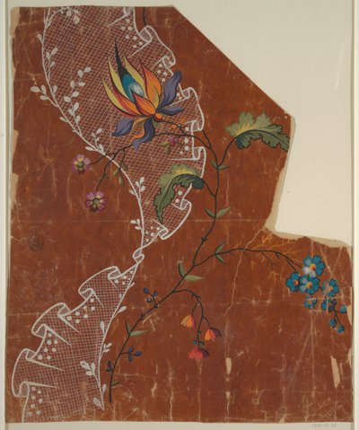 İşlemeli veya Dokuma Kumaş İçin Tasarım by Unknown artist