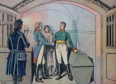 Mecklenburg-Strelitz Düşesi Louise, Luise Auguste Wilhelmine Amalie by Unknown artist