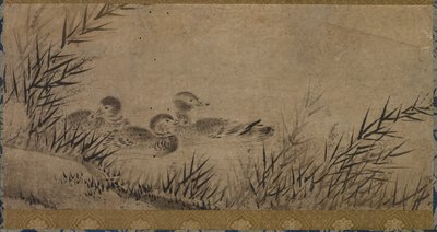 ördekler ve sazlıklar by Unknown artist