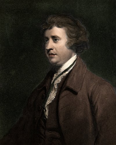 Edmund Burke 1729-1797 - gravür - 19. yüzyıl by Unknown artist