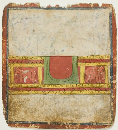 Fil Tahtı, İnisiyasyon Kartları Setinden (Tsakali) by Unknown artist