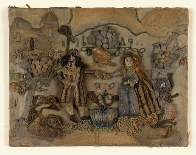 işlemeli resim by Unknown artist