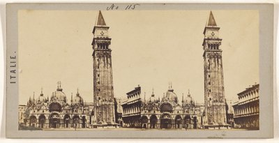 [San Marco Meydanı, Venedik Seti] by Unknown artist