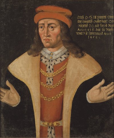 Erik (Eric) I de Pomeranie, roi de Danemark, Norvege et Suede - Pomeranyalı Eric