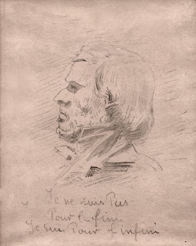 Eugene Delacroix. (çizim, yaklaşık 1850) by Unknown artist