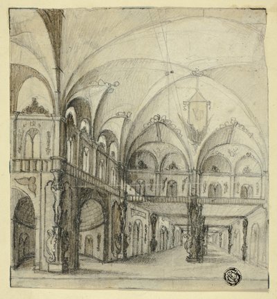 Fantastik İç Mekan by Unknown artist