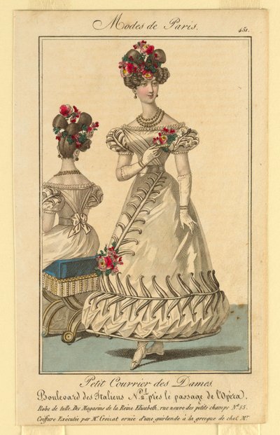 Kadın için Moda Tabağı by Unknown artist