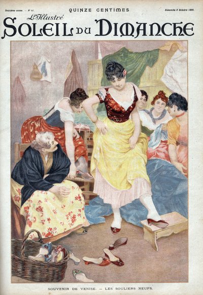 19. yüzyılın sonlarında moda: Venedik