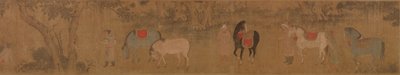 Manzarada Figürler ve Atlar by Unknown artist