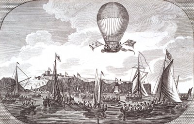 İngiliz Kanalının ilk hava geçişi by Unknown artist