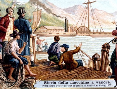 Robert Fulton (1765-1815), Hudson Nehri, ABD