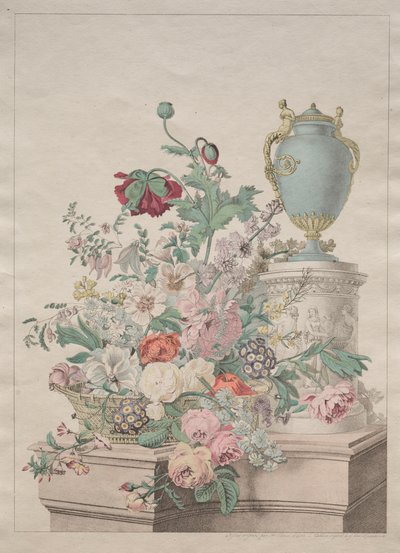 Pitoresk Flora veya Meyve ve Çiçek Koleksiyonu by Unknown artist